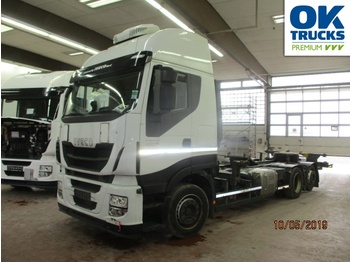 Camion porte-conteneur/ caisse mobile Iveco Stralis AS260S48Y/FPCM