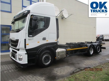 Camion porte-conteneur/ caisse mobile Iveco Stralis AS260S48Y/FPCM