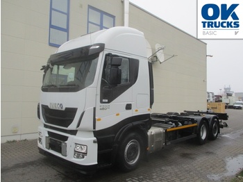 Camion porte-conteneur/ caisse mobile Iveco Stralis AS260S48Y/FPCM