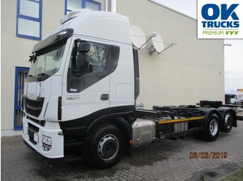 Camion porte-conteneur/ caisse mobile Iveco Stralis AS260S48Y/FPCM