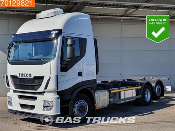 Camion porte-conteneur/ caisse mobile Iveco Stralis Hi-Way AS260S42 6X2 Intarder Liftachse Standklima ACC Navi