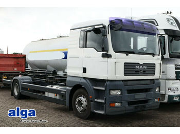 Camion porte-conteneur/ caisse mobile MAN 18.350 TGA, Fahrschule, Klima, AHK.