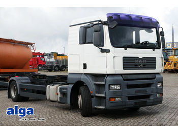 Camion porte-conteneur/ caisse mobile MAN 18.360 TGA, Fahrschulausführung, extra Pedale
