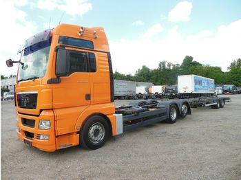 Camion porte-conteneur/ caisse mobile MAN TGX 26.440 JUMBO BDF+ANHÄNGER+4 x BDF AUFBAU
