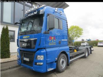 Camion porte-conteneur/ caisse mobile MAN TGX 26.480 6x2-2 LL Euro6 ULBW Top Torque