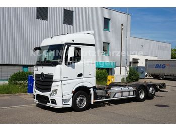 Camion porte-conteneur/ caisse mobile Mercedes-Benz Actros 2545LL BDF Multiwechsler Safety 2xAHK Eu6