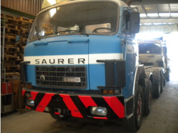 SAURER BERNA D4 KT-B - Camion porte-conteneur/ Caisse mobile