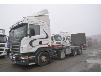 Camion porte-conteneur/ caisse mobile SCANIA R500 LB MNB