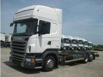 Camion porte-conteneur/ caisse mobile Scania R440 EEV Jumbo BDF 7,82