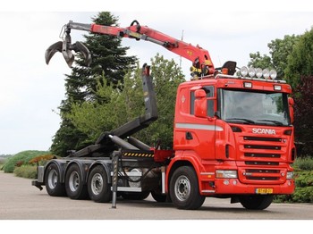 Camion porte-conteneur/ caisse mobile Scania R500 V8!!Z-KRAAN/HAAK!! MANUELL!