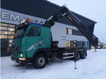 Camion porte-conteneur/ caisse mobile VOLVO FH 12 6x4 Hiab 195+ vaijerilaite