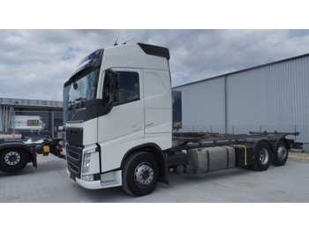 Camion porte-conteneur/ caisse mobile Volvo FH 460 Globe XL 6x2 BDF, VEB, 2 Tanks, Mietkauf möglich