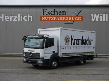 Camion pour le transport de boissons Mercedes-Benz 1018 L Atego 3, Schwenkwandkoffer, LBW, 2xAHK