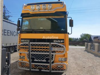 Camion isothermique DAF 95 XF 430 6x2 Manual, Steel /Air EURO 3: photos 1