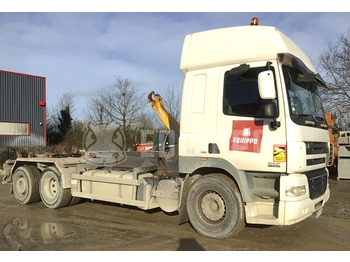 Camion benne DAF CF 85.410 sleepercab and hook-arm system Tipper Truck: photos 1