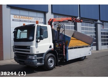 Camion benne DAF FA 75 CF 310 Euro 5 Palfinger 11 ton/meter laadkraan: photos 1