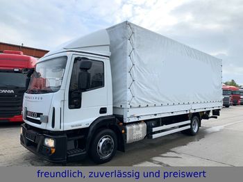 Camion à rideaux coulissants Iveco 120E25 * EURO 6 * 1 HAND *PR.PL*LBW 1,5 TON: photos 1