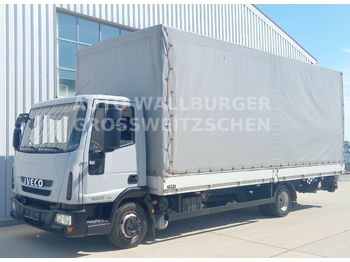 Camion à rideaux coulissants Iveco EURO CARGO  80 E 22 Pritsche + LBW +: photos 1