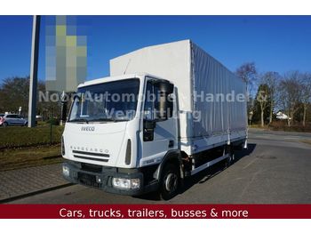 Camion à rideaux coulissants Iveco Eurocargo 80E18 BB *Euro5/Pritsche+Plane/Manual: photos 1