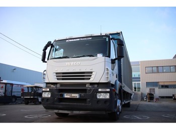 Camion à rideaux coulissants Iveco STRALIS 310 +Plateau 9m+D'Hollandia 2000kg: photos 1