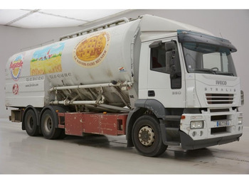 Camion citerne Iveco Stralis 350 - 6x2 grain silo: photos 3