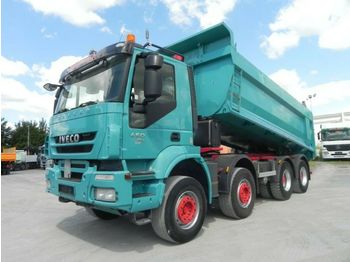 Camion benne Iveco TRACKER AD340T45 4 Achs Muldenkipper Intarder: photos 1
