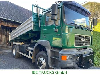 Camion benne MAN 19.403 4x4, E2, Platte für Winterdienst: photos 1