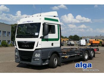 Camion porte-conteneur/ Caisse mobile MAN 26.460 TGX LL 6x2, Multiwechsel, Intarder,2x AHK: photos 1