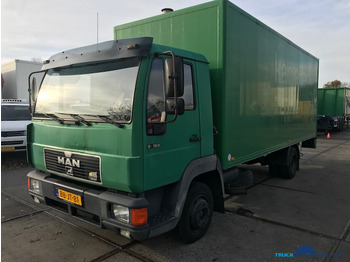 Camion fourgon MAN L90F.150 bakwagen-laadklep: photos 1