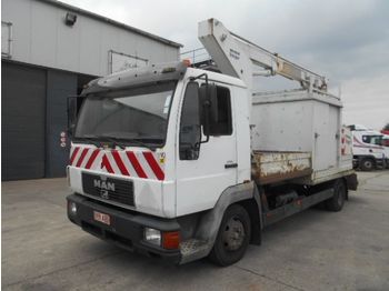 Camion MAN L 84 F (STEEL SUSPENSION / 11.5 METER LIFT): photos 1