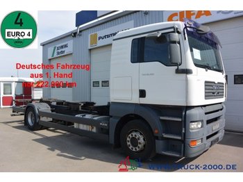 Camion porte-conteneur/ Caisse mobile MAN TGA 18.350  BDF 1.Hand 5 Sitzer Klima Schalter: photos 1