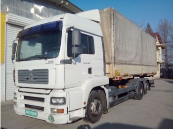 Camion porte-conteneur/ Caisse mobile MAN TGA 26.390 ,6X2,BDF,Euro-4: photos 1