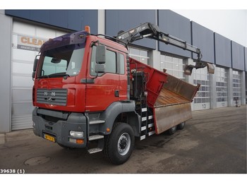 Camion benne MAN TGA 33.400 6x6 Hiab 14 ton/meter laadkraan: photos 1