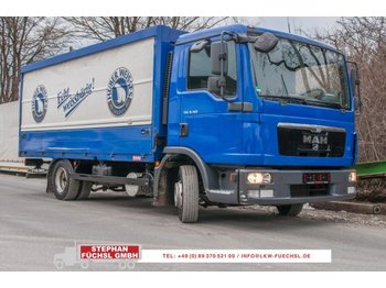 Camion pour le transport de boissons MAN TGL 8.150 4x2 BL Getränke Rollplane TÜV neu: photos 1