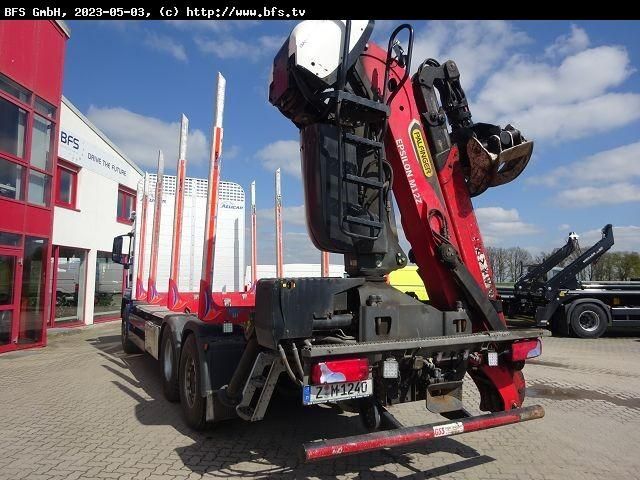 Camion grumier MAN TGS 26.510 6x4 H-4BL Kurzholz Bio Öl: photos 3