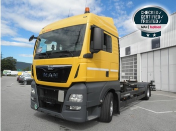 Camion porte-conteneur/ Caisse mobile MAN TGX 18.500 4X2 LL: photos 1