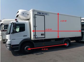 Camion frigorifique MERCEDES-BENZ ATEGO 12.18 FRIGO THERMO KING T1000R PORTE VIANDE EURO5: photos 1