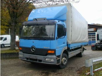 Camion à rideaux coulissants Mercedes-Benz 1228 L: photos 1