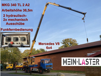 Camion grue Mercedes-Benz 2622 V8 6x4 MKG 340 T2A2 36,5m Seilwinde Funk: photos 1