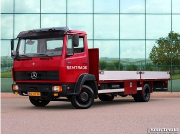 Camion plateau Mercedes Benz 814 STEEL SUSPENSION FROM 1ST OWNER: photos 1