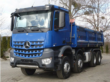 Camion benne Mercedes-Benz AROCS 3245 8x4 Euro 6 Meiller Kipper Bordmatik: photos 1