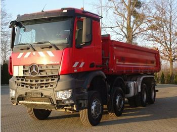 Camion benne Mercedes-Benz AROCS 4142 8x6 EURO6 DSK Meiller Kipper: photos 1