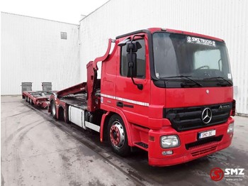 Camion porte-voitures Mercedes-Benz Actros 1832 6x2 trucktransporter E5: photos 1
