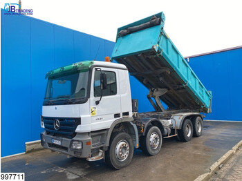 Camion benne Mercedes-Benz Actros 4141 8x4, Steel suspension, 3 pedals: photos 1