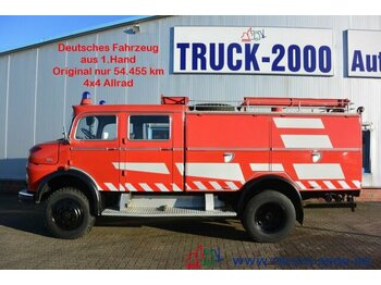 Camion fourgon Mercedes-Benz LAF 1113 Feuerwehr TLF16 Expeditions-Wohnmobil: photos 1