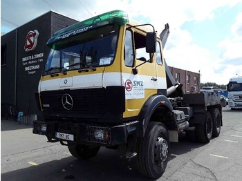 Camion porte-conteneur/ Caisse mobile Mercedes-Benz S 2628 6x6 belgium truck: photos 1