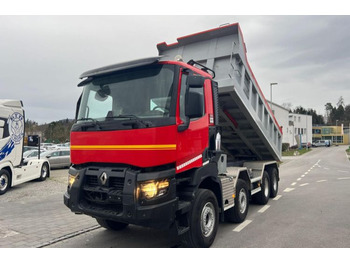 Camion benne Renault K520 8x4 STAHLKIPPER: photos 1