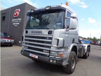 Camion ampliroll Scania 124 420 Lames Big axle: photos 1
