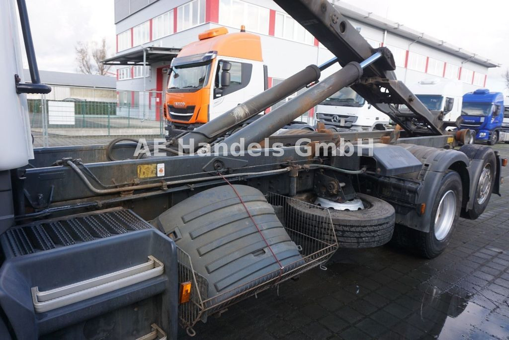 Camion ampliroll Scania G420 Flachdach BL *Retarder/Manual/MEILLER/Lift: photos 12