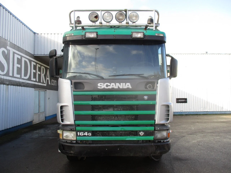Camion benne Scania G 164 580 , 6x4 , Manual , Retarder , Airco , 2 way tipper , Spring suspension: photos 6